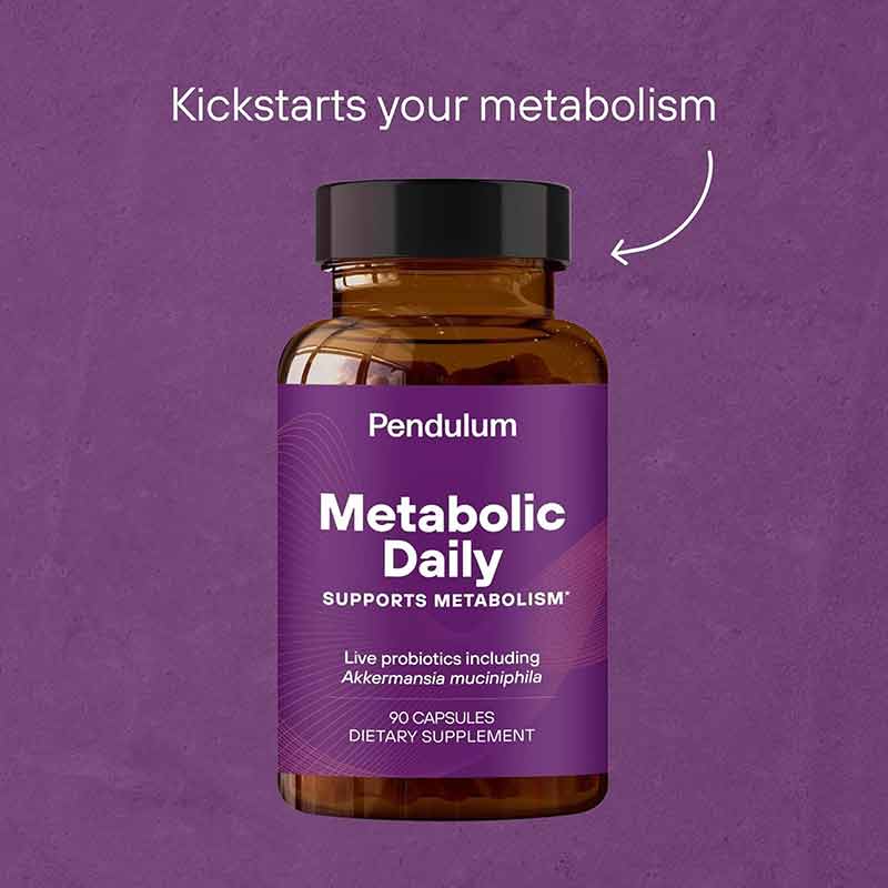 Metabolic Daily, 90 Capsules, by Pendulum, image #3