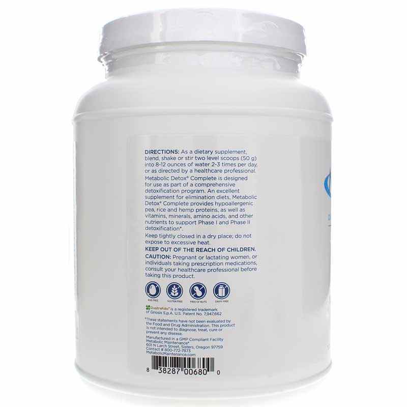 Metabolic Detox Complete, Chocolate, by Metabolic Maintenance, image #4