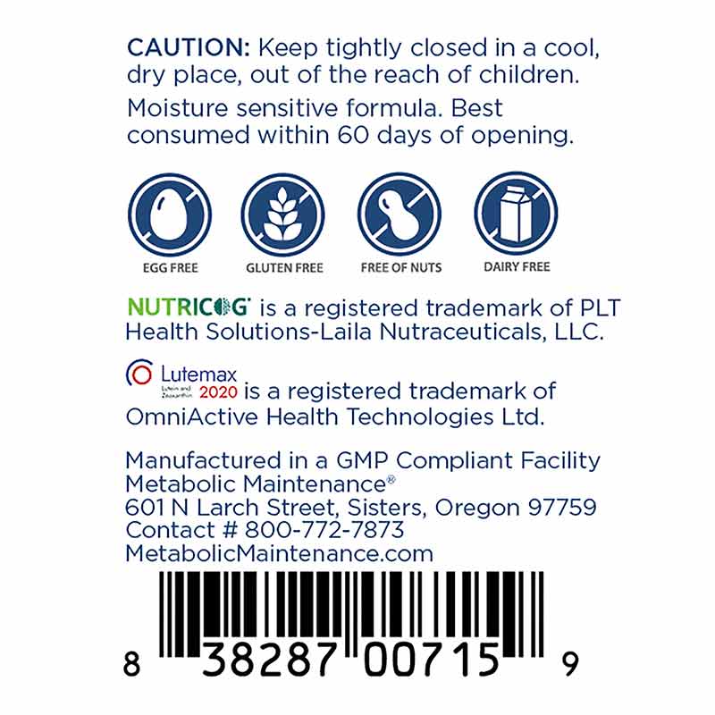 MetaMIND, 30 Capsules, by Metabolic Maintenance, image #3