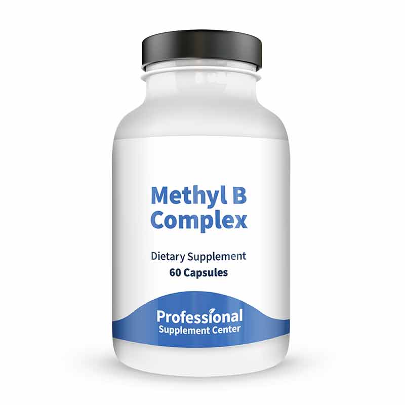 Methyl B Complex, 60 Capsules, by Professional Supplement Center