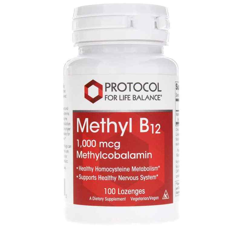 Methyl B12 1,000 Mcg, by Protocol For Life Balance