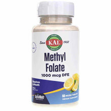 Methyl Folate 1000 Mcg ActivMelt, Lemon, by Kal