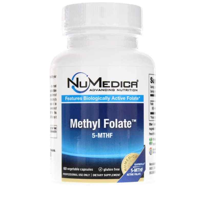 Methyl Folate 5-MTHF, 60 Veg Capsules, by NuMedica
