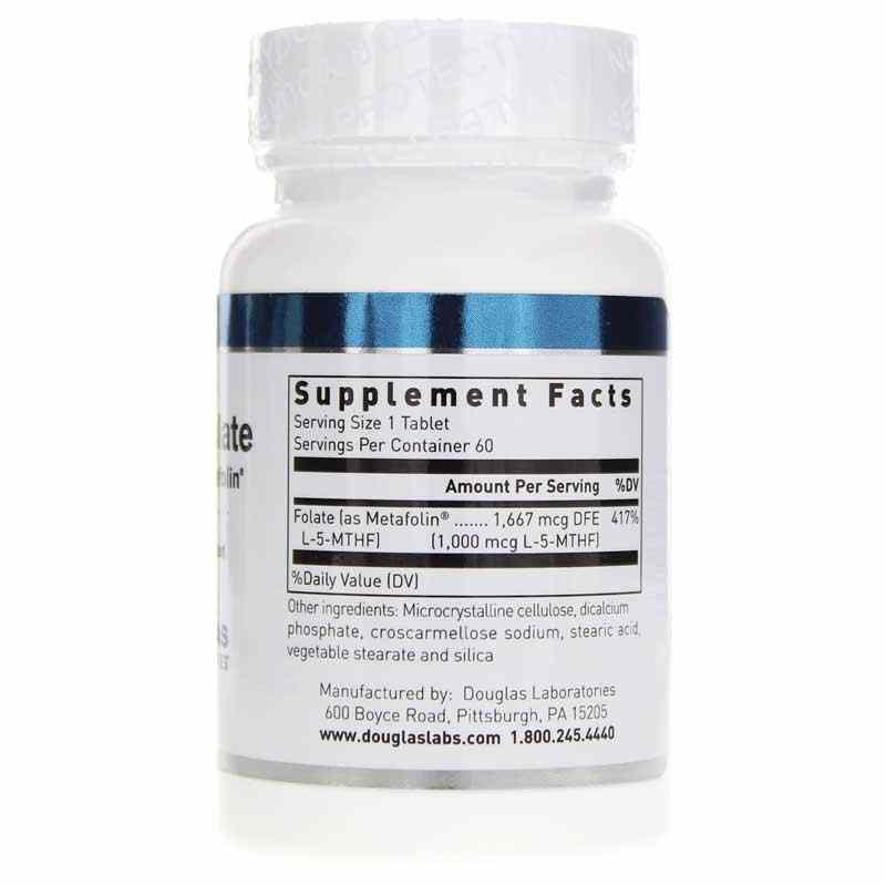 Methyl Folate L-5-MTHF, by Douglas Laboratories, image #2