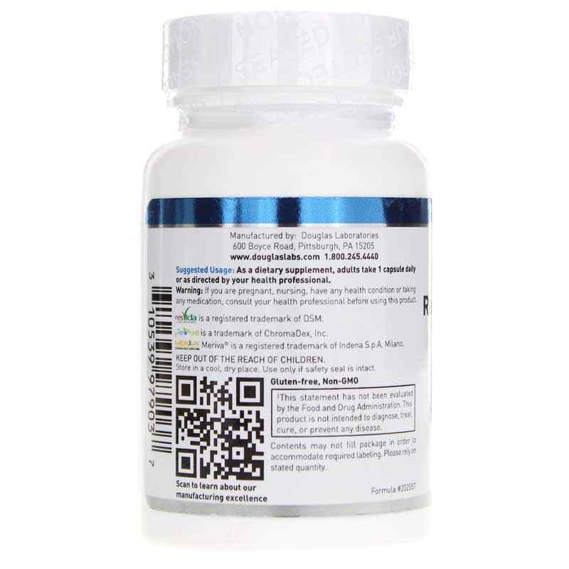 Methylated Resveratrol Plus, by Douglas Laboratories, image #3