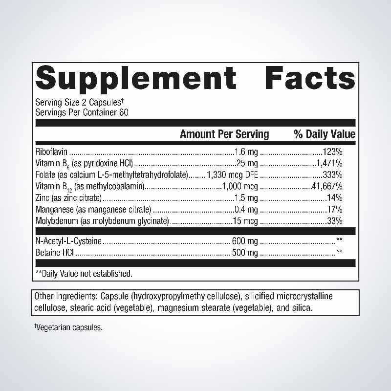 MethylCare, 120 Capsules, by Metagenics, image #2