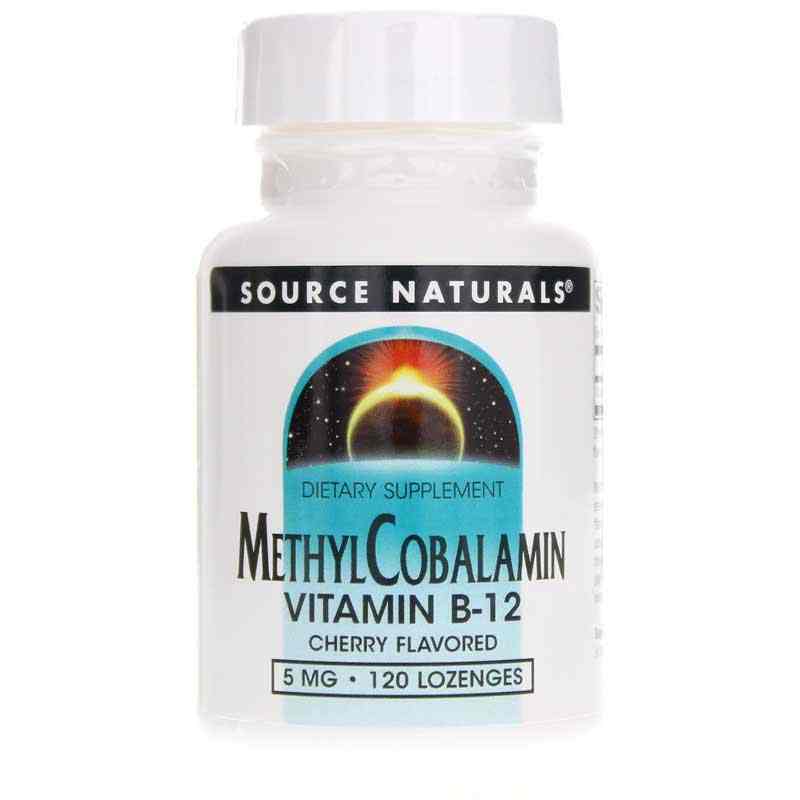 MethylCobalamin 5 Mg Vitamin B-12, by Source Naturals