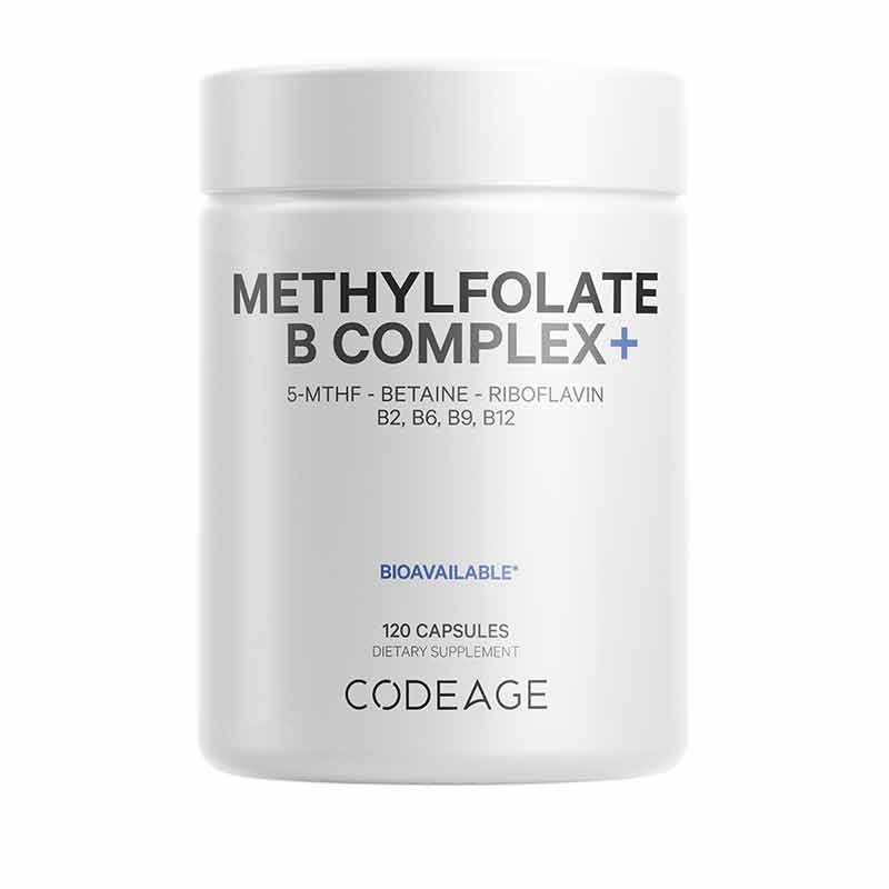 Methylfolate B Complex+, by Codeage