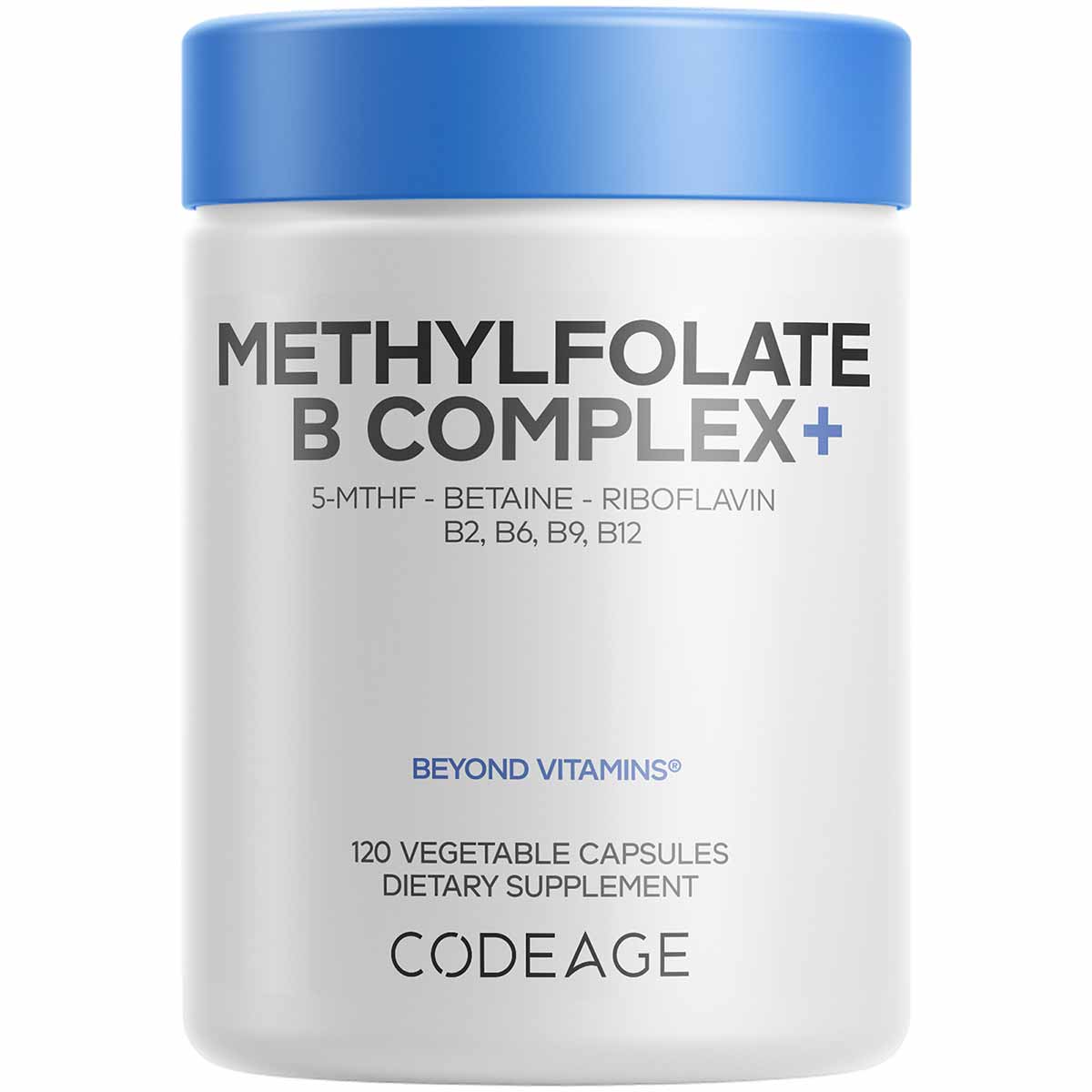 Methylfolate B Complex+, Codeage – Professional Supplement Center