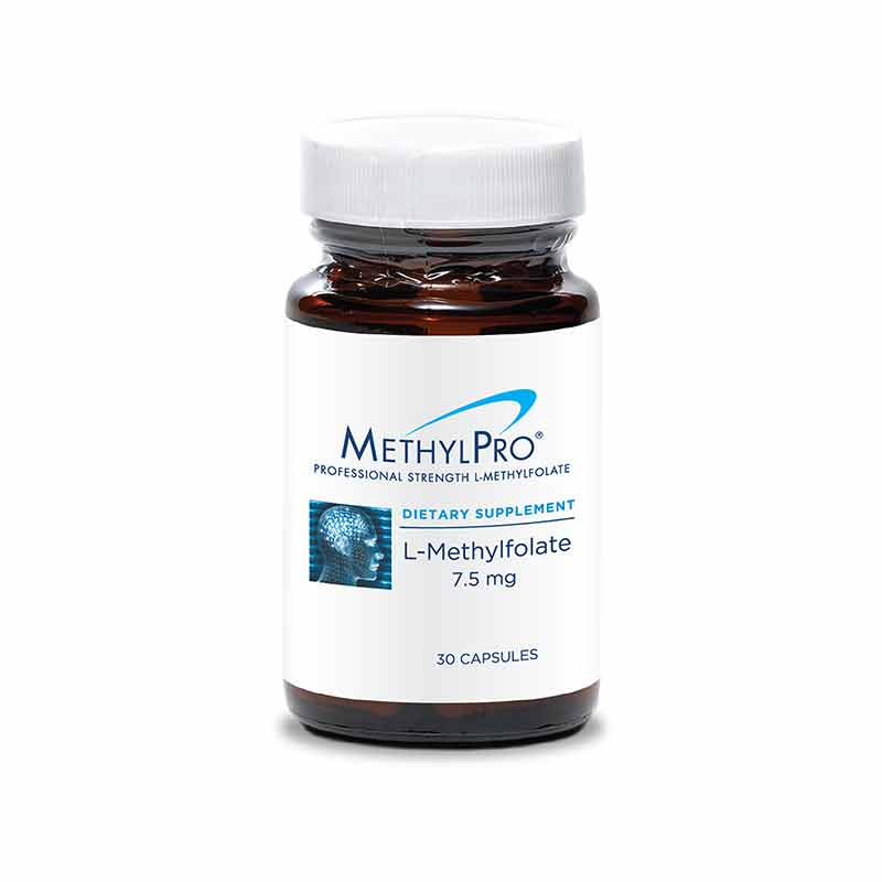 L-Methylfolate - 7.5 mg, 30 Capsules, by Metabolic Maintenance