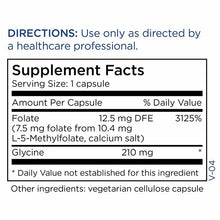 L-Methylfolate - 7.5 mg, 90 Capsules, by Metabolic Maintenance, image #2