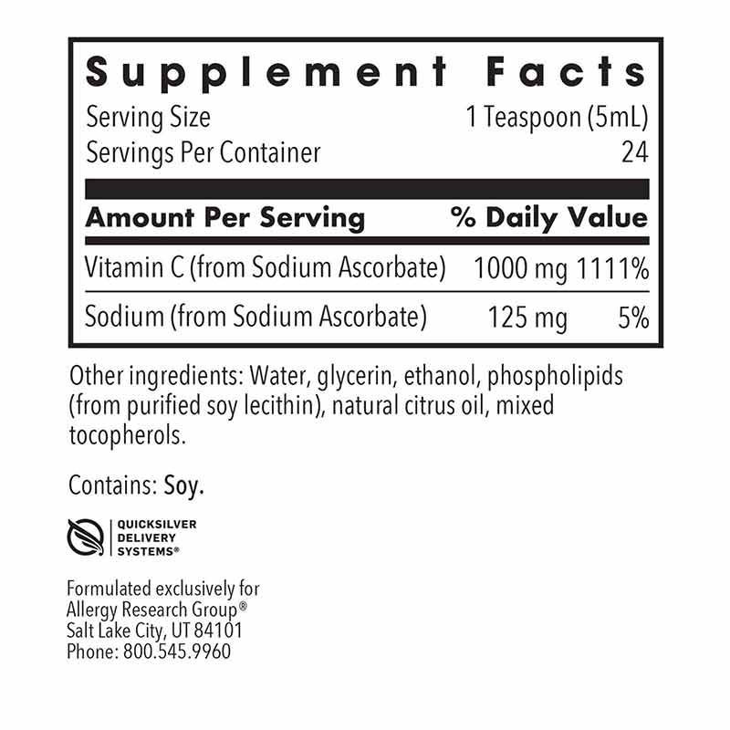 Micro Liposomal C, by Allergy Research Group, image #2