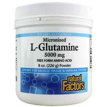 Micronized L-Glutamine Powder 5000 Mg, by Natural Factors