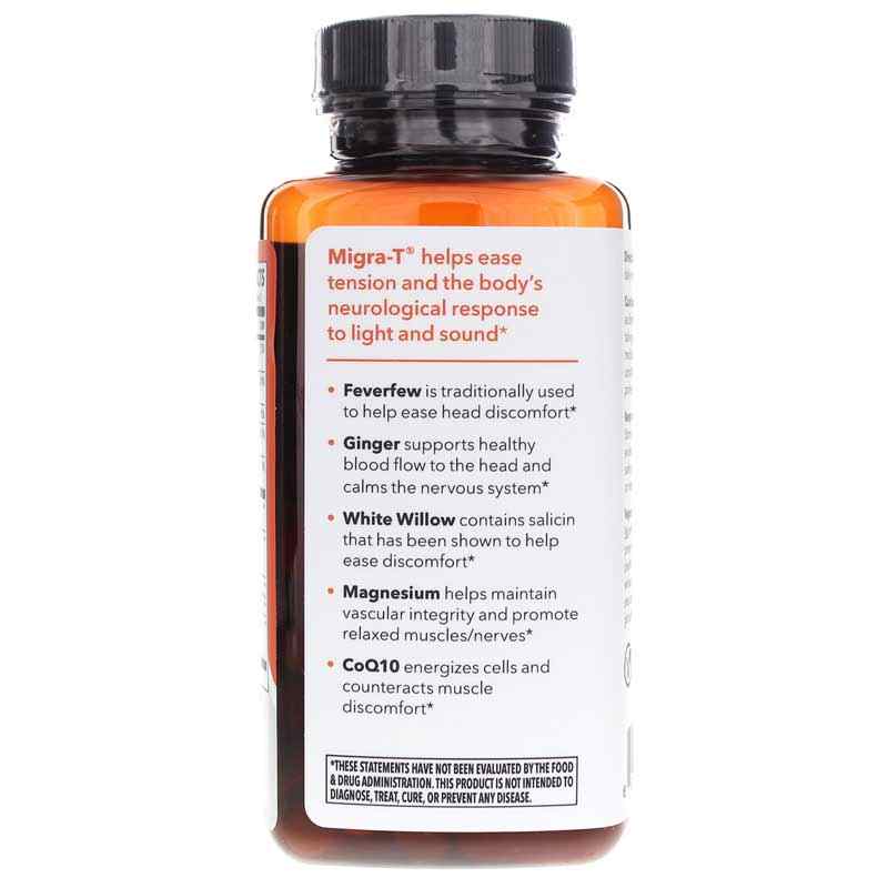 Migra-T, 60 Veg Capsules, by LifeSeasons, image #3
