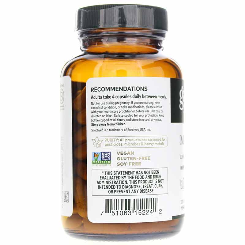 Milk Thistle 1000, 120 Capsules, by Gaia Professional Solutions, image #3