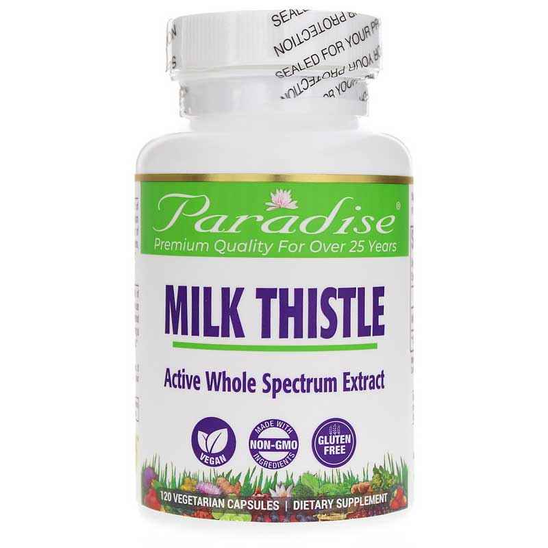 Milk Thistle, 120 Veg Capsules, by Paradise Herbs