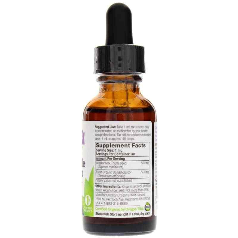 Milk Thistle Dandelion Liquid, by Oregons Wild Harvest, image #2