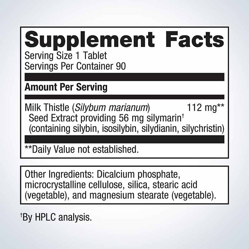 Milk Thistle Extract, 90 Tablets, by Metagenics, image #2