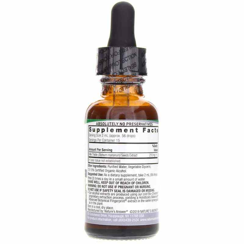 Milk Thistle Extract, by Natures Answer, image #2