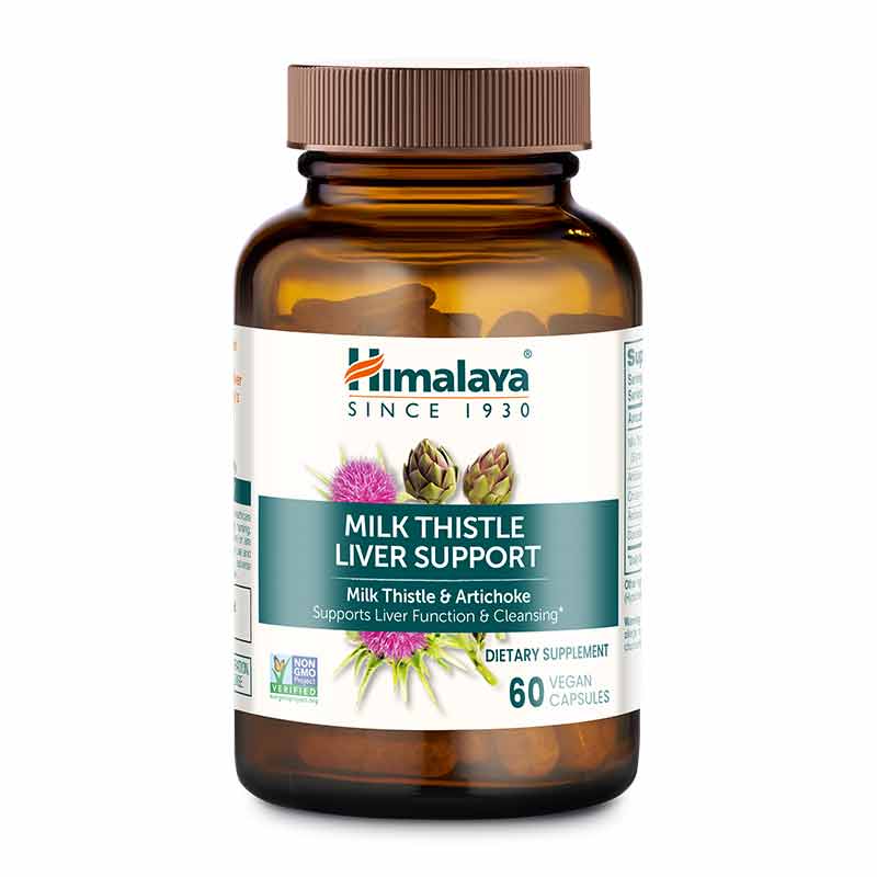 Milk Thistle Liver Support, by Himalaya
