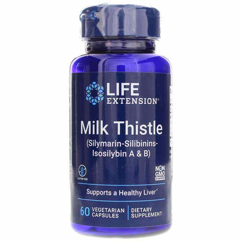 Milk Thistle (Silymarin-Silibinins-Isosilybin A & B), by Life Extension