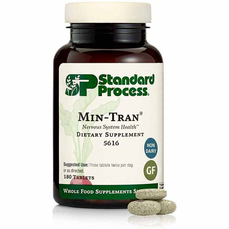 Min Tran, 180 Tablets, by Standard Process
