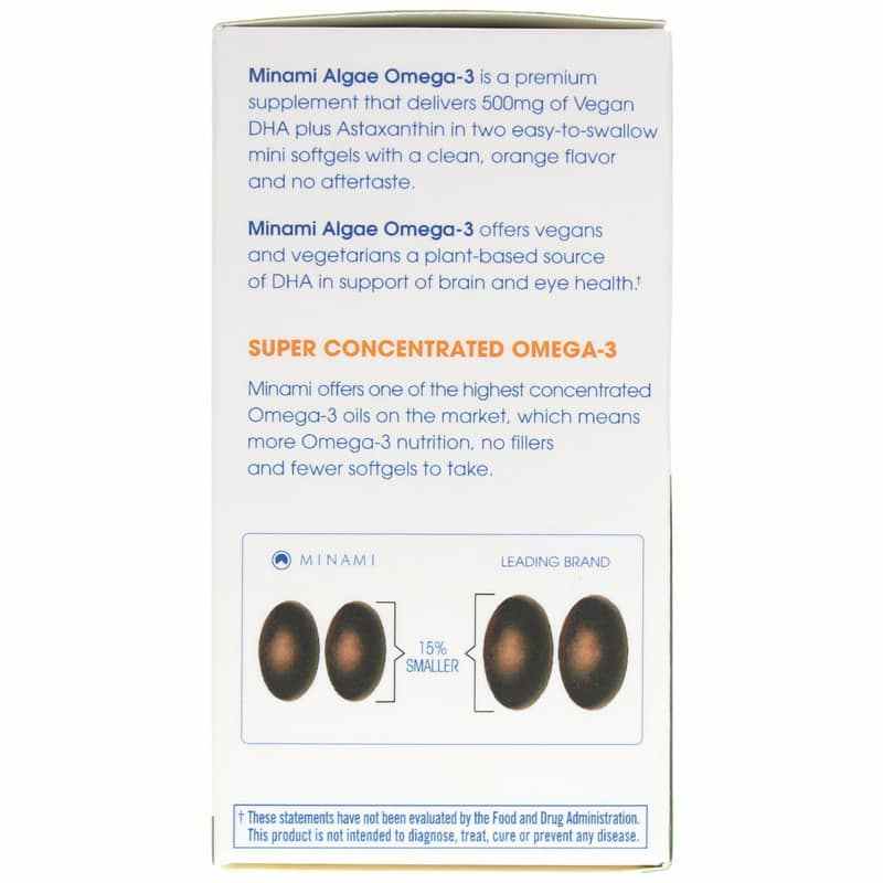Minami Algae Omega-3 Vegan DHA, by Garden of Life, image #4