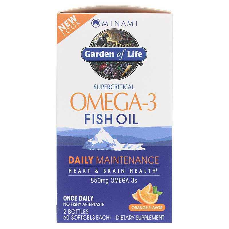 Minami Omega-3 Fish Oil Daily Maintenance, by Garden of Life