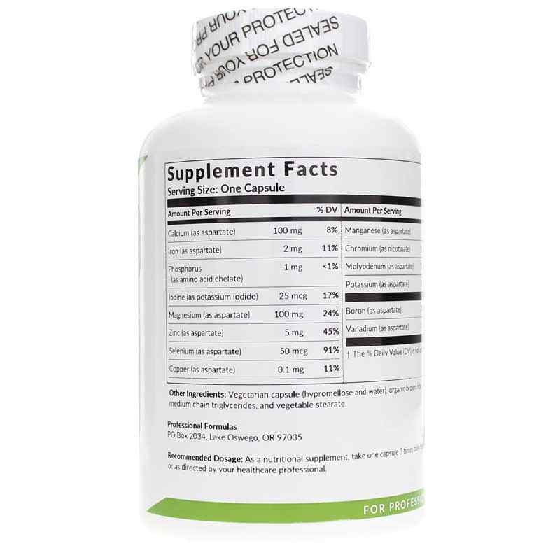 Mineral Complex, 180 Capsules, by Professional Formulas, image #2