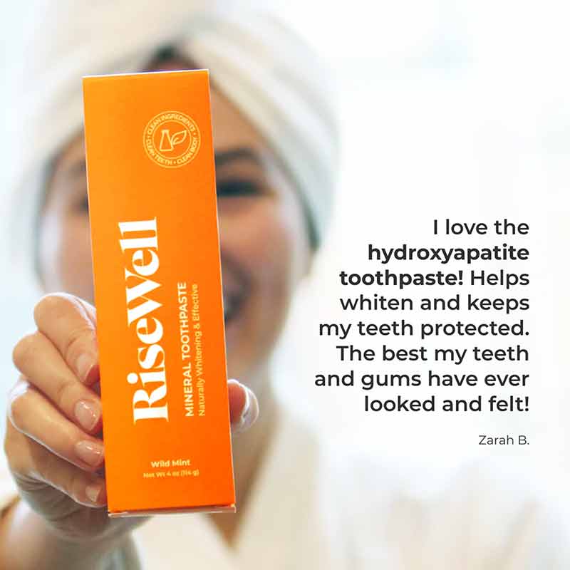 Mineral Toothpaste, Wild Mint, by RiseWell, image #4