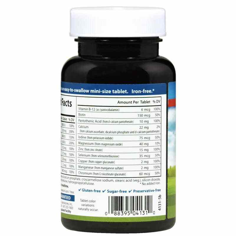 Mini Multi Vitamins & Minerals w/ No Added Iron, 90 Tablets, by Carlson Labs, image #3