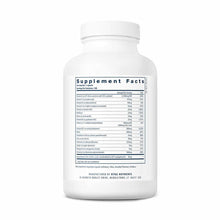 White multivitamin supplement bottle with white cap and Supplement Facts label showing ingredient list and manufactured by Vi
