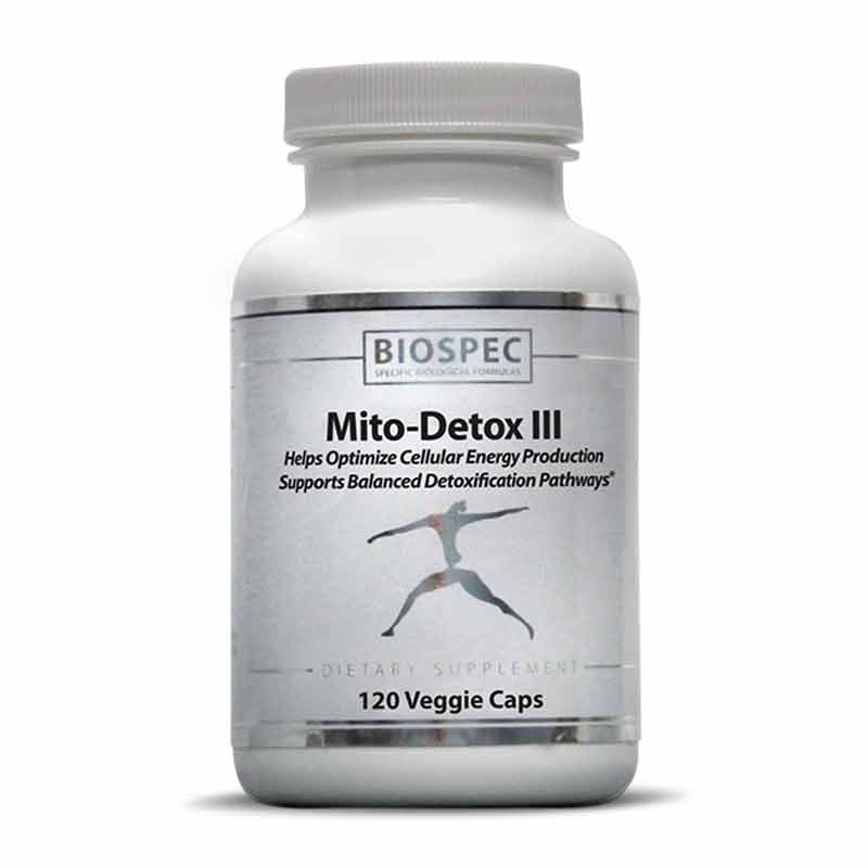 Mito-Detox III, 120 Veg Capsules, by BioSpec
