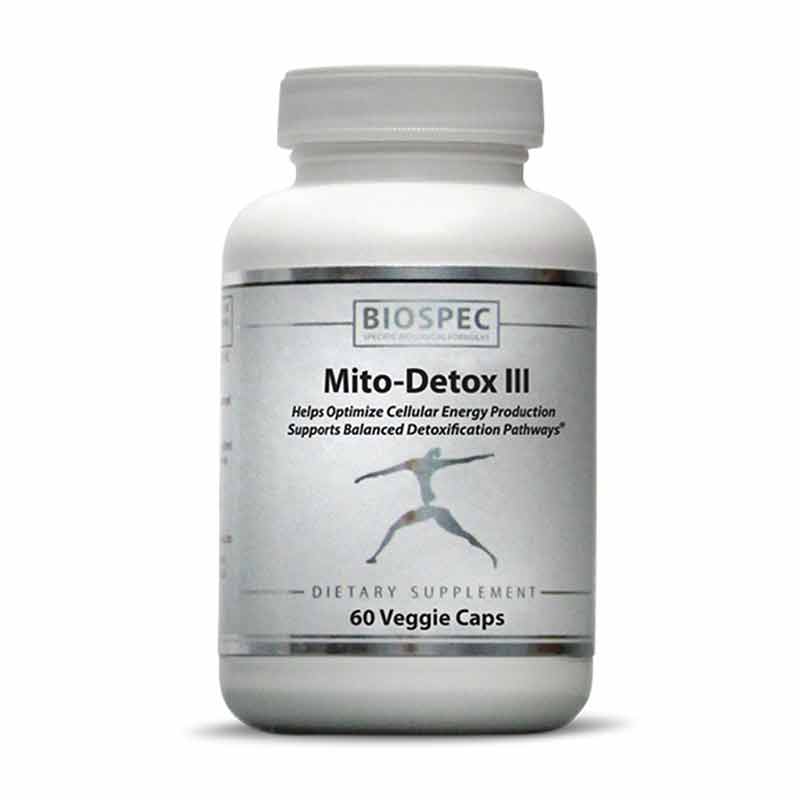 Mito-Detox III, 60 Veg Capsules, by BioSpec