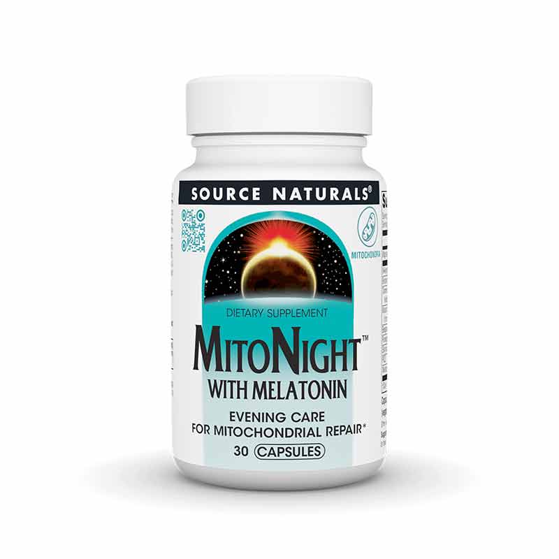MitoNight with Melatonin, by Source Naturals