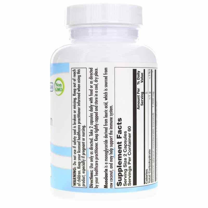 Monolaurin, by Nutra Biogenesis, image #2