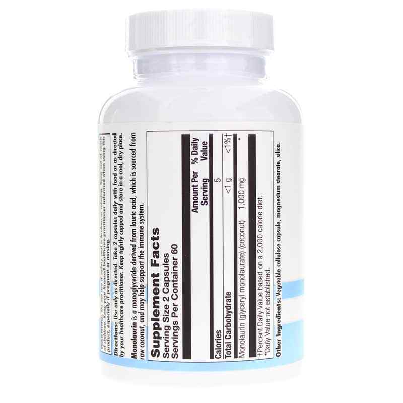Monolaurin, by Nutra Biogenesis, image #3