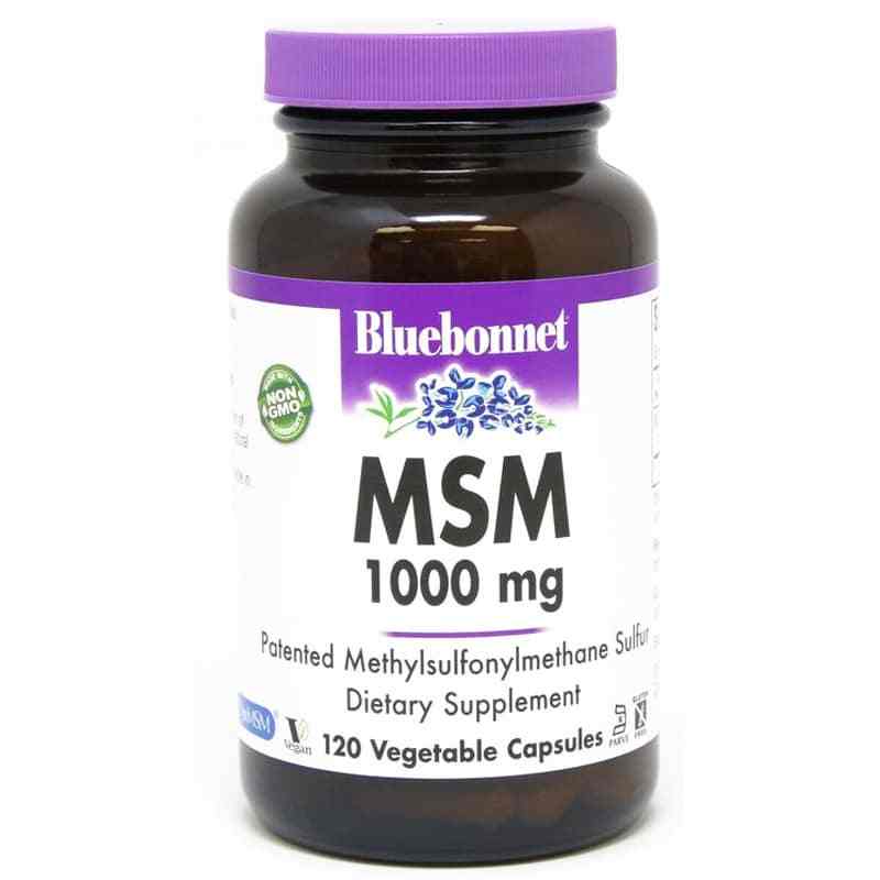 MSM 1000 Mg, by Bluebonnet