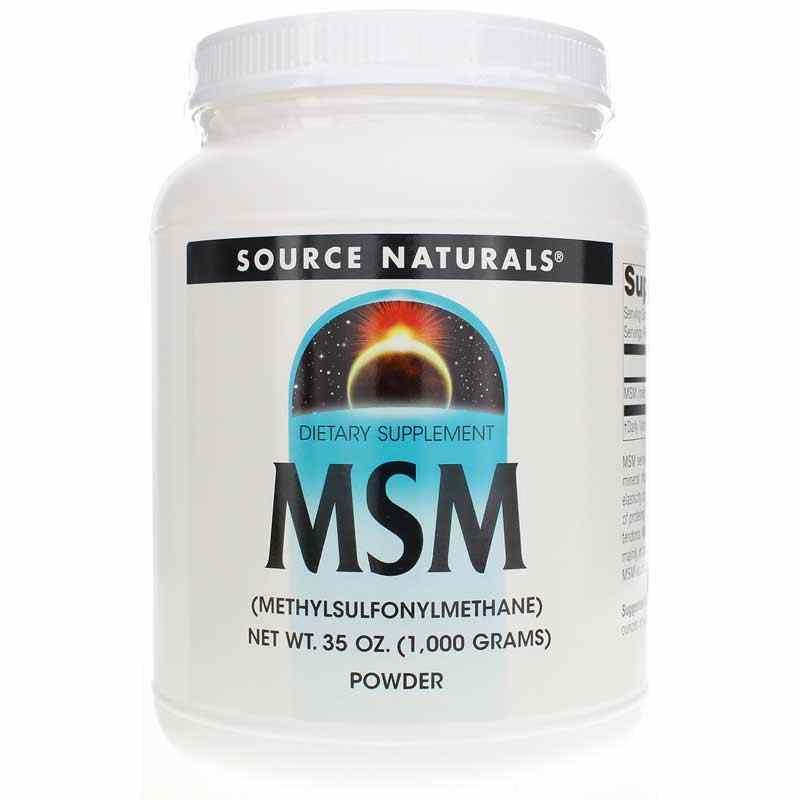 Nsm Powder MSM Powder, Source Naturals – Professional Supplement Center