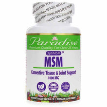 MSM Connective Tissue & Joint Support, 90 Veg Capsules, by Paradise Herbs