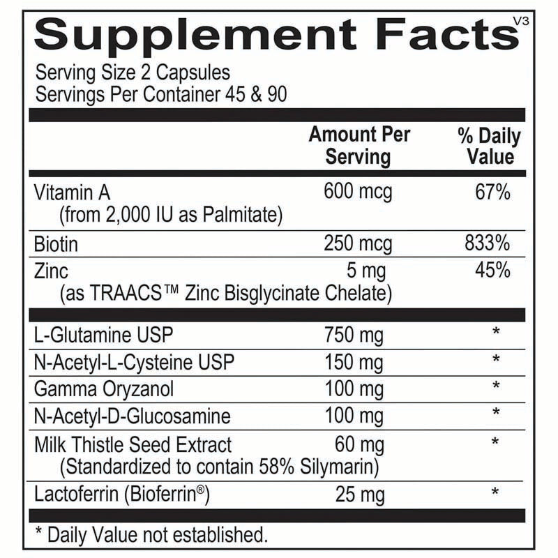 Mucosagen, 180 Capsules, by Ortho Molecular, image #2