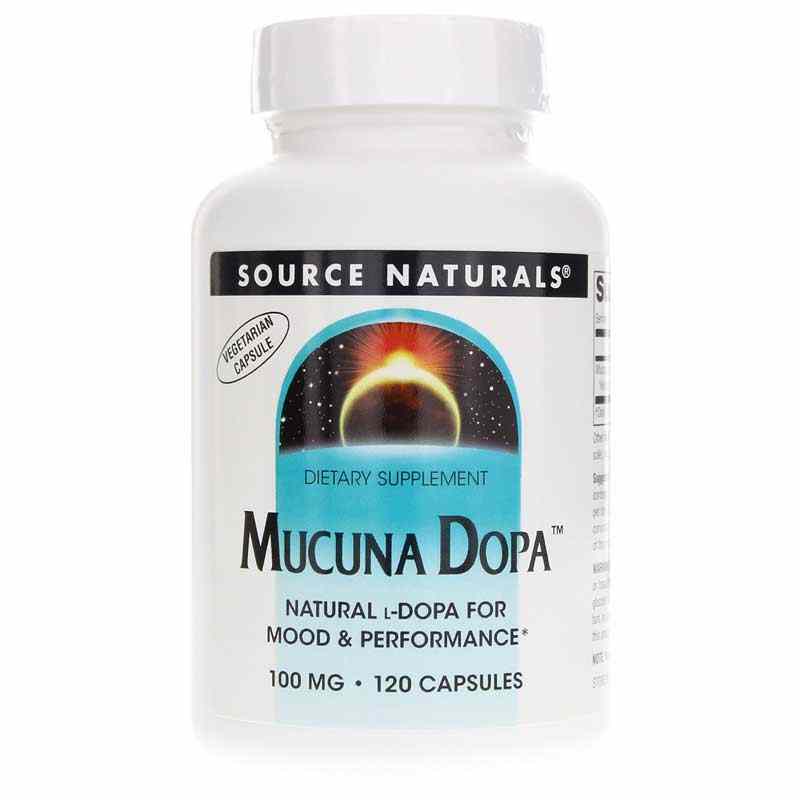 Mucuna Dopa 100 Mg, by Source Naturals