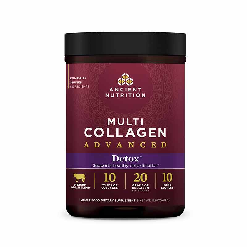 Multi Collagen Advanced Cleanse & Detox Powder, by Ancient Nutrition