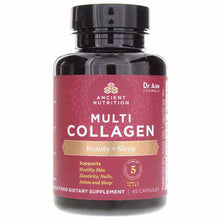 Multi Collagen Beauty + Sleep, 45 Capsules, by Ancient Nutrition