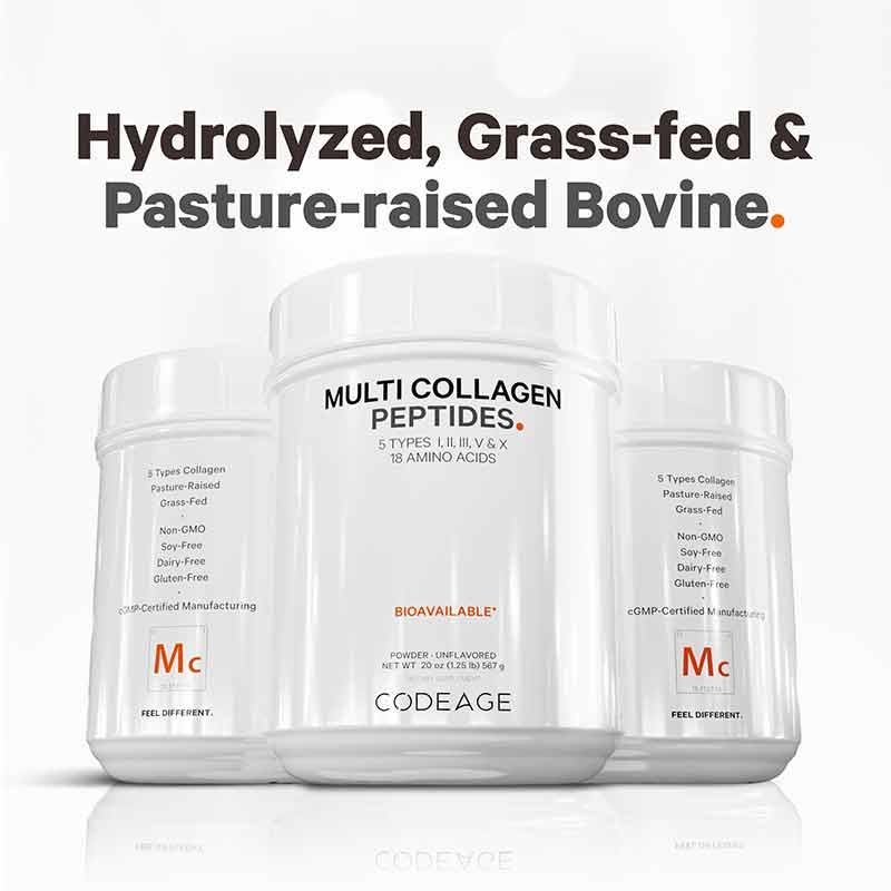 Multi Collagen Peptides, 20 Oz, by Codeage, image #5