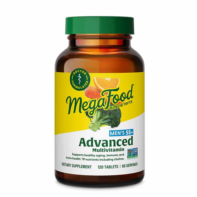 Multi for Men 55+, 120 Tablets, by Megafood
