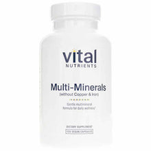 Multi-Minerals Citrate/Malate Formula (No Copper or Iron), by Vital Nutrients