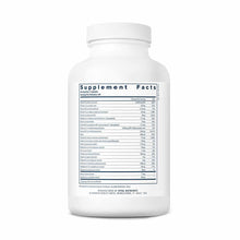 White bottle of Multi-Nutrients 2 capsules by Vital Nutrients with supplement facts label visible.