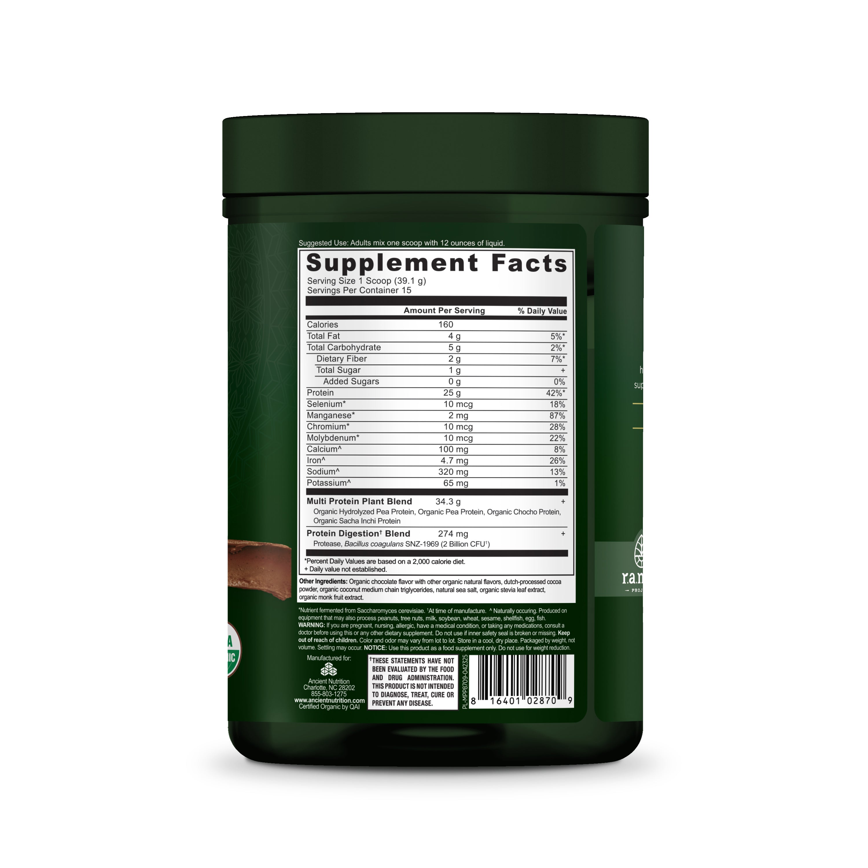 Multi Protein Plant Based, by Ancient Nutrition