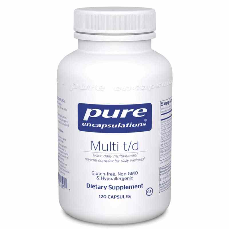 Multi t/d Two-Per-Day Multivitamin, by Pure Encapsulations